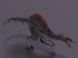 DINOSAUR LOW POLY GAMEREADY Modelo 3D