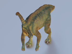 DINOSAUR LOW POLY GAMEREADY 3D Model