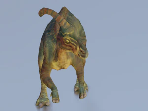 DINOSAUR LOW POLY GAMEREADY 3D Model