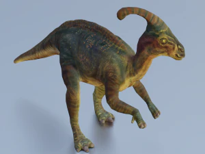 DINOSAUR LOW POLY GAMEREADY 3D Model