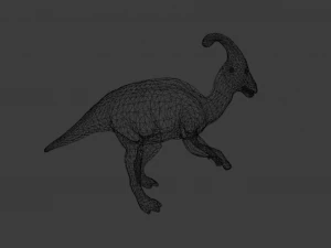 DINOSAUR LOW POLY GAMEREADY 3D Model