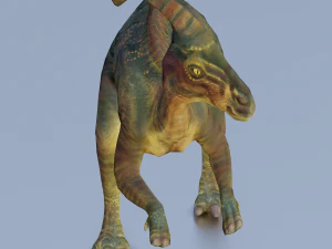 DINOSAUR LOW POLY GAMEREADY 3D Model