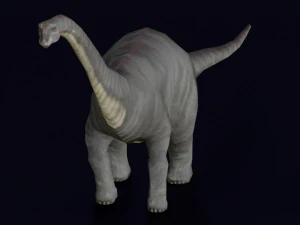 GIOCO DINOSAURO LOW POLY PRONTO Modello 3D