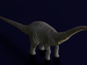 DINOSAUR LOW POLY GAMEREADY 3D Model