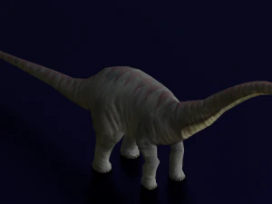 DINOSAUR LOW POLY GAMEREADY 3D Model