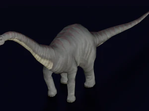 DINOSAUR LOW POLY GAMEREADY 3D Model