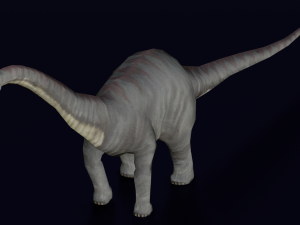DINOSAUR LOW POLY GAMEREADY 3D Model
