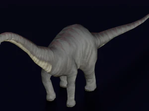 DINOSAUR LOW POLY GAMEREADY 3D Model