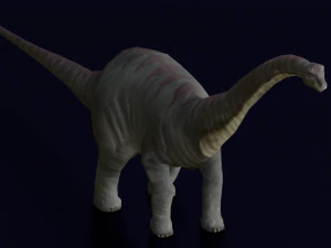 DINOSAUR LOW POLY GAMEREADY 3D Model