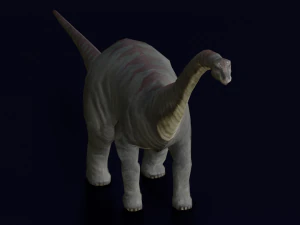 DINOSAUR LOW POLY GAMEREADY 3D Model