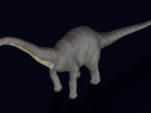 DINOSAUR LOW POLY GAMEREADY 3D Model