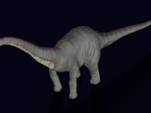 DINOSAUR LOW POLY GAMEREADY 3D Model