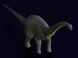 DINOSAUR LOW POLY GAMEREADY 3D Model