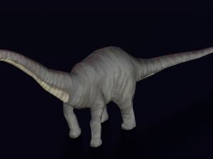 DINOSAUR LOW POLY GAMEREADY 3D Model