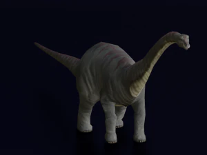 DINOSAUR LOW POLY GAMEREADY 3D Model