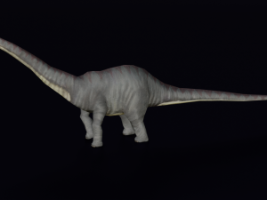 DINOSAUR LOW POLY GAMEREADY 3D Model