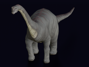 DINOSAUR LOW POLY GAMEREADY 3D Model