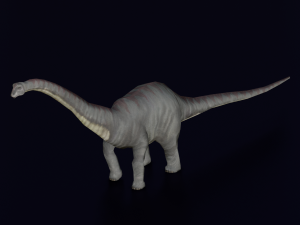 DINOSAUR LOW POLY GAMEREADY 3D Model