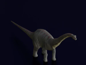 DINOSAUR LOW POLY GAMEREADY 3D Model