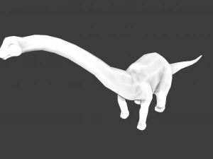 DINOSAUR LOW POLY GAMEREADY 3D Model