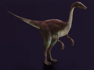 DINOSSAURO LOW POLY GAMEREADY Modelo 3D