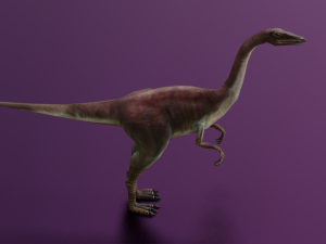 DINOSAUR LOW POLY GAMEREADY Modelo 3D