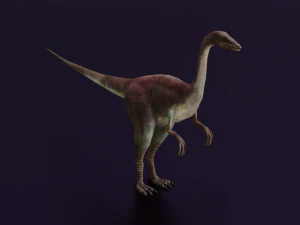 DINOSAUR LOW POLY GAMEREADY 3D Model