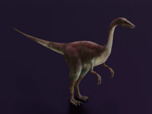 DINOSAUR LOW POLY GAMEREADY 3D Model