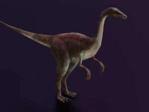 DINOSAUR LOW POLY GAMEREADY 3D Model