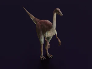 DINOSAUR LOW POLY GAMEREADY 3D Model