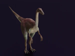 DINOSAUR LOW POLY GAMEREADY 3D Model