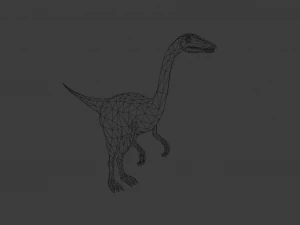 DINOSAUR LOW POLY GAMEREADY 3D Model