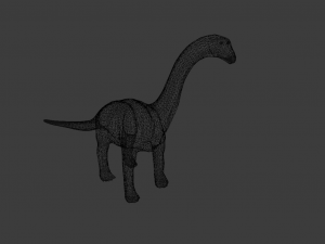 DINOSAUR LOW POLY GAMEREADY Modelo 3D