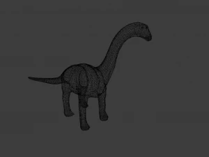DINOSAUR LOW POLY GAMEREADY 3D Model