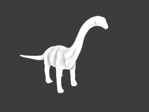DINOSAUR LOW POLY GAMEREADY Modelo 3D
