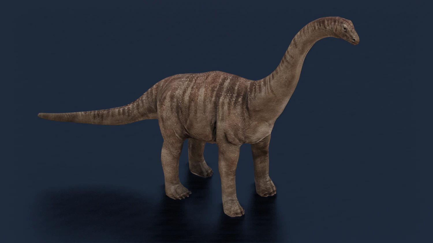 DINOSAUR LOW POLY GAMEREADY 3D Model .c4d .max .obj .3ds .fbx .stl .blend 