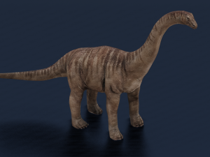 DINOSAUR LOW POLY GAMEREADY Modelo 3D
