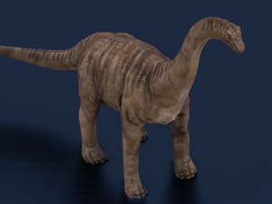 DINOSAUR LOW POLY GAMEREADY Modello 3D