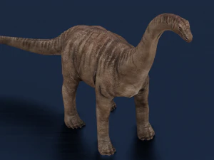 DINOSAUR LOW POLY GAMEREADY 3D Model