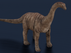 DINOSAUR LOW POLY GAMEREADY Modello 3D