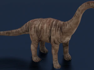 DINOSAUR LOW POLY GAMEREADY 3D Model