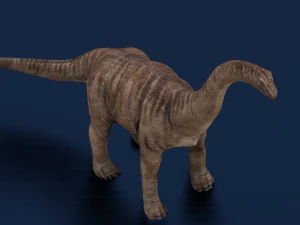 DINOSAUR LOW POLY GAMEREADY 3D Model