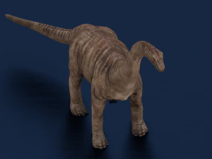 DINOSAUR LOW POLY GAMEREADY 3D Model