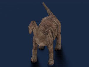 DINOSAUR LOW POLY GAMEREADY Modello 3D