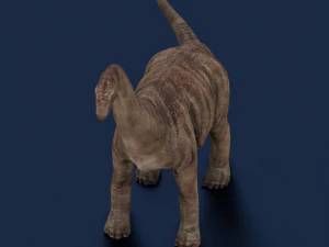 DINOSAUR LOW POLY GAMEREADY 3D Model