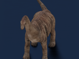DINOSAUR LOW POLY GAMEREADY Modello 3D