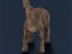 DINOSAUR LOW POLY GAMEREADY 3D Model
