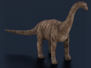 DINOSAUR LOW POLY GAMEREADY 3D Model