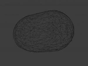 POTATO LOW POLY GAMEREADY 3D Model