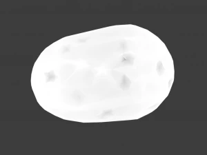 POTATO LOW POLY GAMEREADY 3D Model